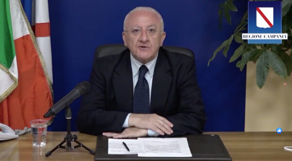 de luca Campania de luca Campania