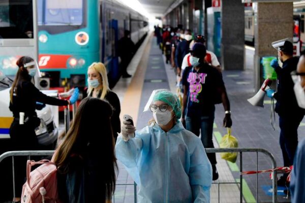 Coronavirus: le regole del Dpcm 14 luglio 2020 per viaggiare in treno 