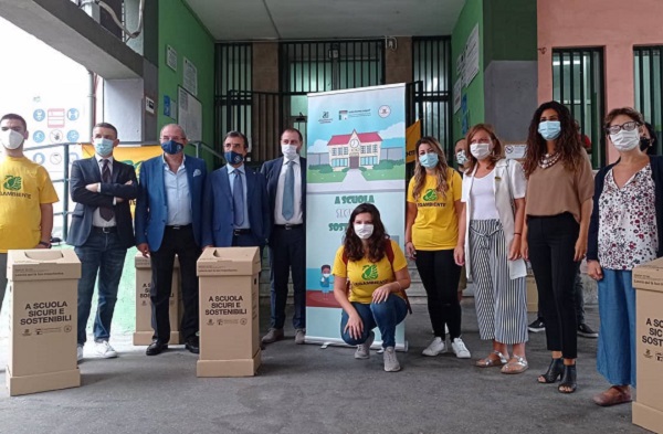 smaltimento mascherine