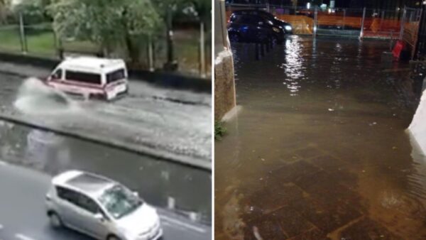 posillipo strade allagate