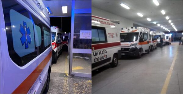 fila ambulanze napoli