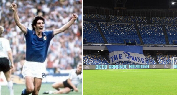 paolo rossi e stadio diego armando maradona