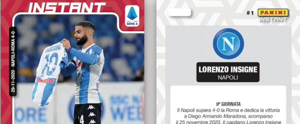 panini maradona insigne