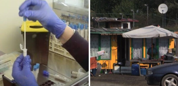 tamponi screening campo rom