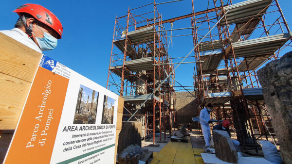 restauro casa del fauno