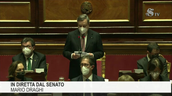 mario draghi senato