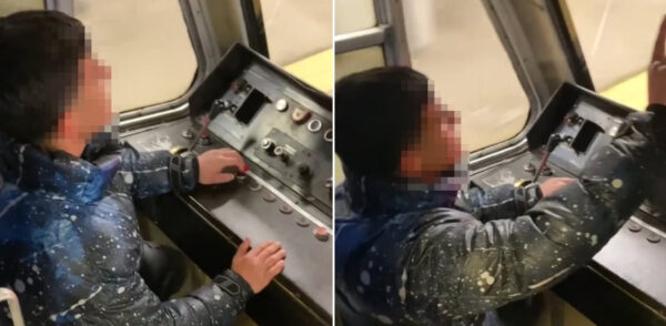 ragazzo circumvesuviana treno tiktok