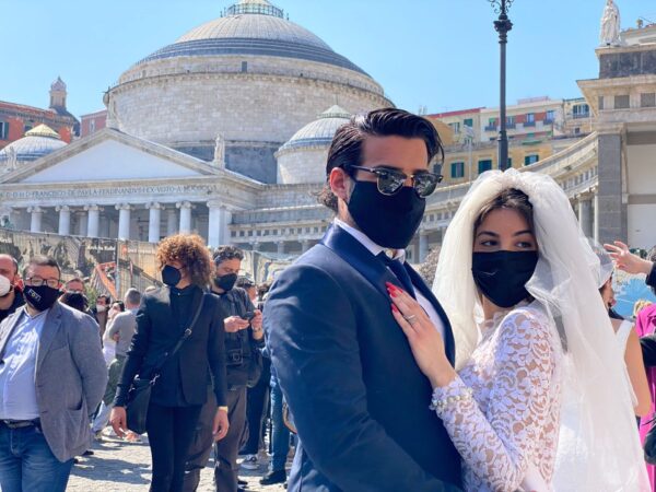 Wedding protesta Napoli