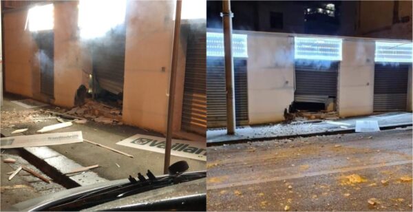 esplosione colli aminei