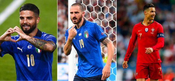 insigne bonucci ronaldo migliori euro 2020