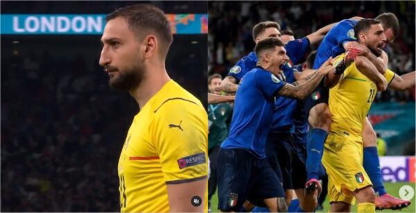 esultanza donnarumma