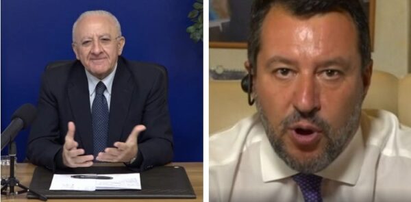 manifestazione pace salvini de luca