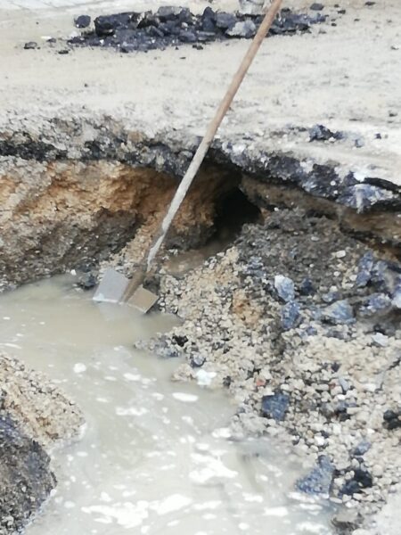 mugnano perdita condotta idrica 