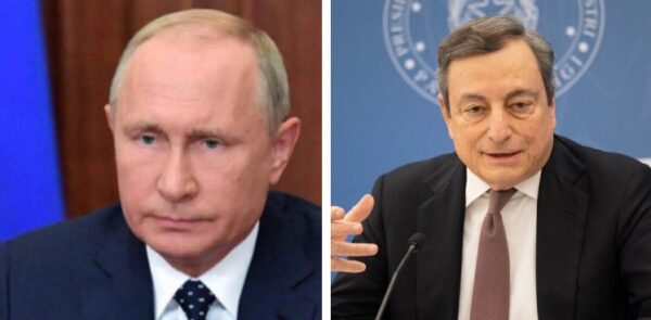 draghi telefonata putin