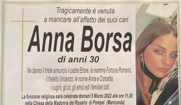 funerali anna