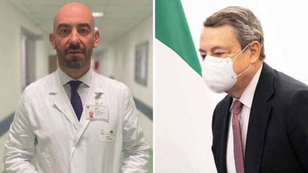 bassetti mascherine draghi