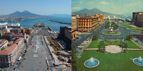 piazza municipio ieri oggi