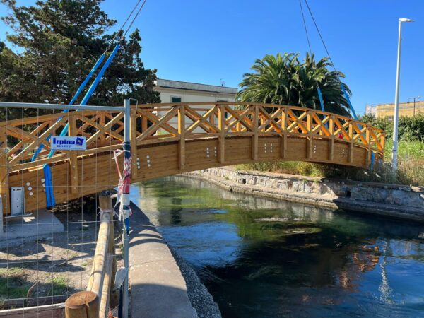 ponte legno ciclabile bacoli