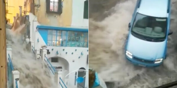 allagamento rampa porto torre annunziata