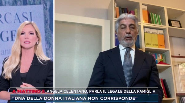 Angela Celentano test dna