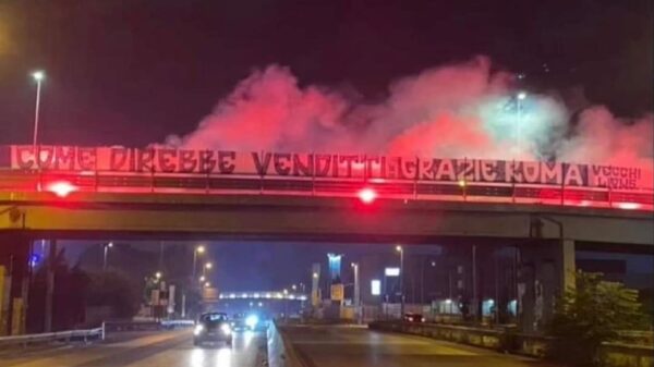 roma napoli striscioni napoletani