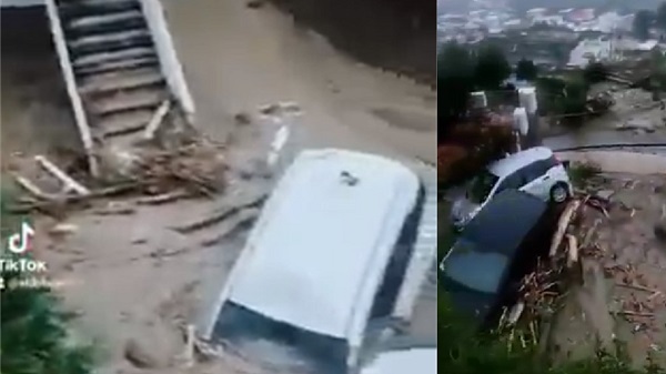 Frana ad Ischia video