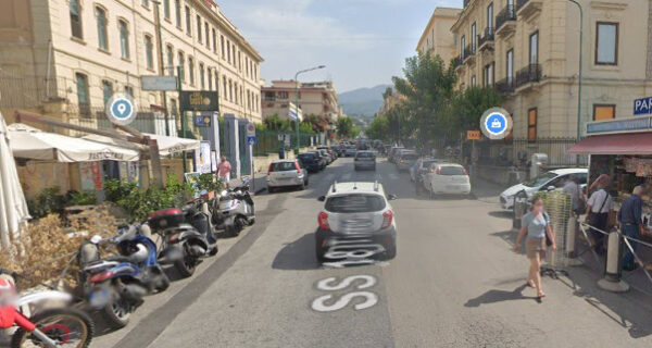 Lavori via Vittorio Veneto