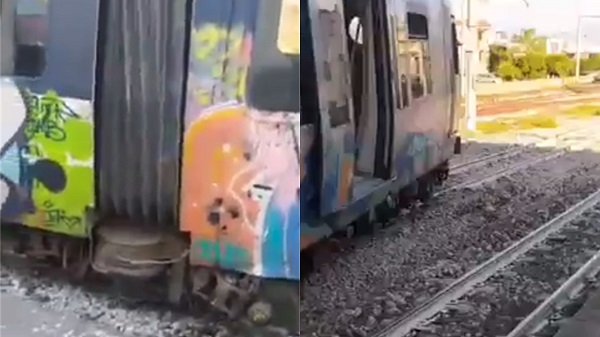 Treno deragliato