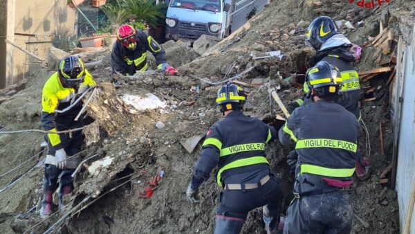 casamicciola corpi dispersi frana
