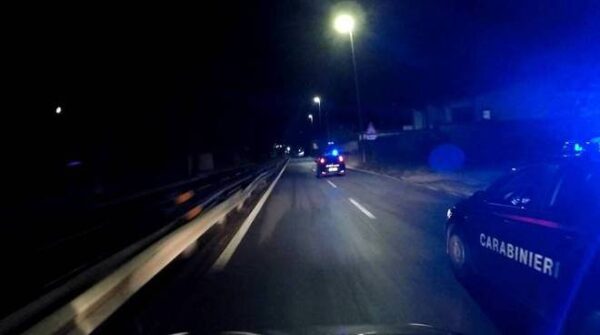 Inseguimento carabinieri