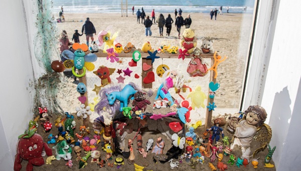 Presepe di rifiuti Varcaturo