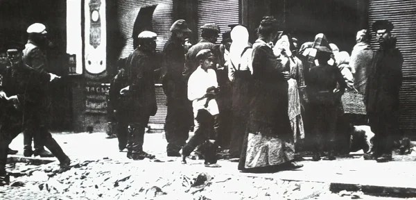 Campo di concentramento. Deportati