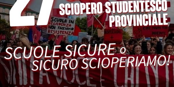 Sciopero studenti