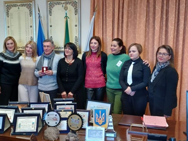 medaglia comunità ucraina torre del greco