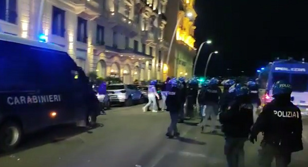 Assalto ultras Napoli arresti