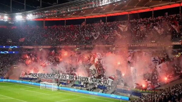 Eintracht Francoforte tifosi