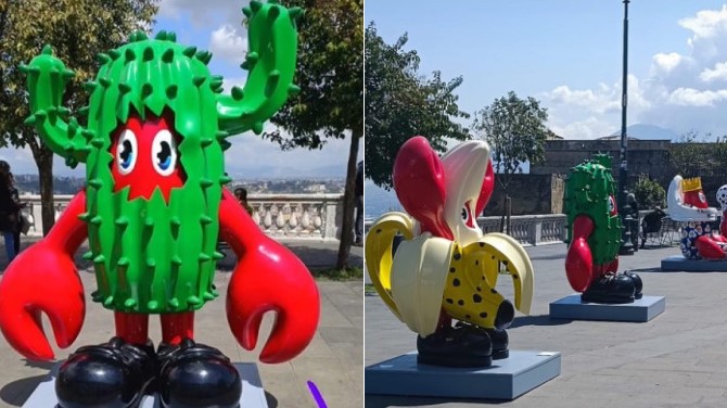 napoli san martino aragoste mostra colbert