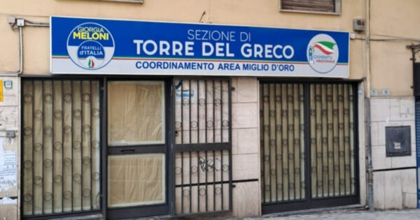 fratelli d'italia torre del greco borriello sindaco