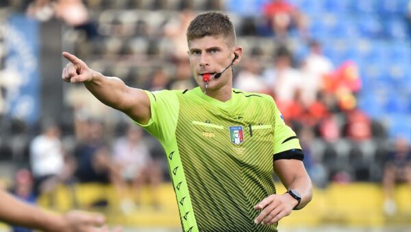 L'arbitro Cosso di Reggio Calabria dirigerà Monza-Napoli. (Foto Aia-Figc)