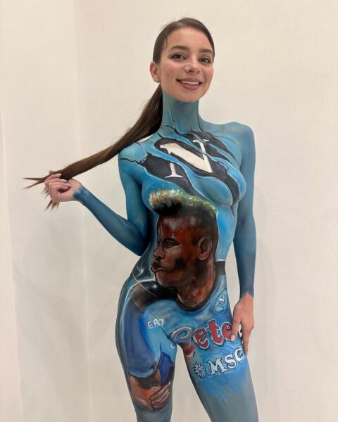 Il Bodypaint realizzato da Veronica Bottigliero