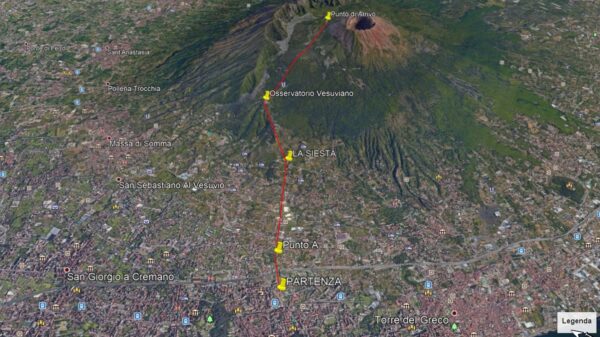 cabinovia vesuvio cratere