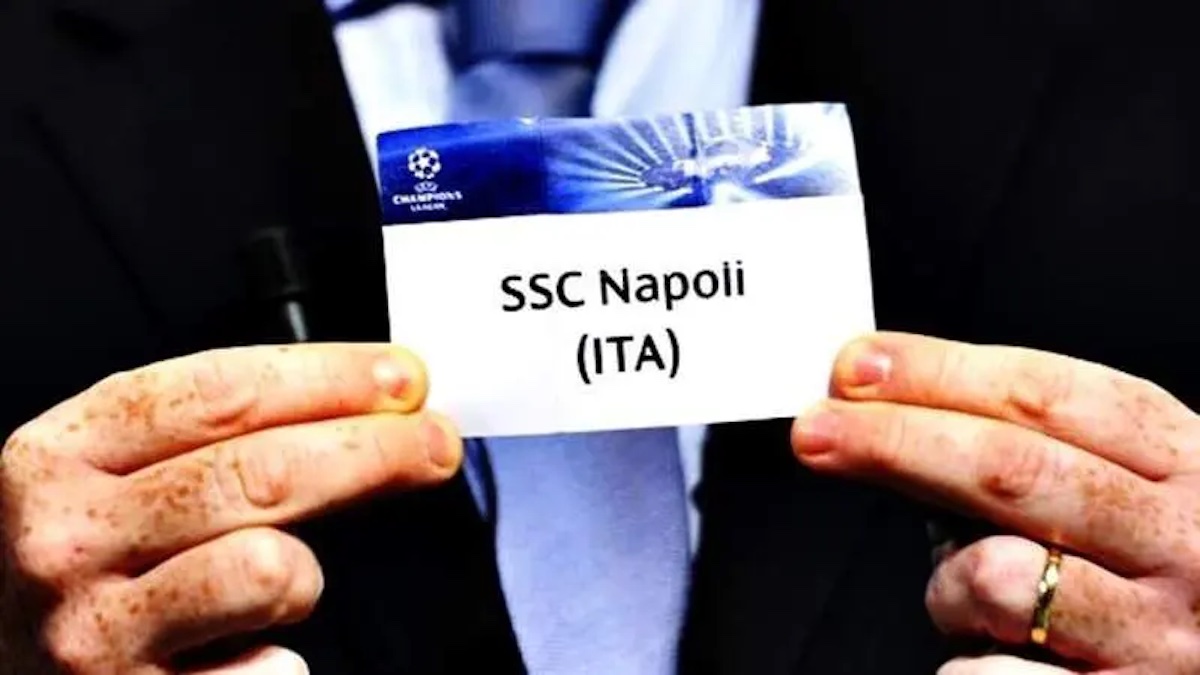 Sorteggio Champions League, le possibili avversarie della Società Sportiva Calcio Napoli