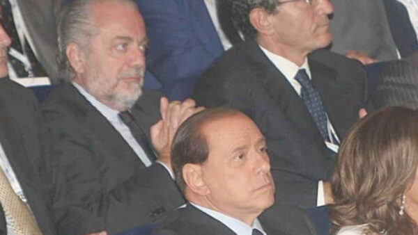 Aurelio De Laurentiis e Silvio Berlusconi