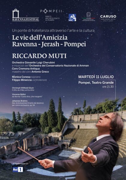 Riccardo Muti in concerto agli Scavi di Pompei