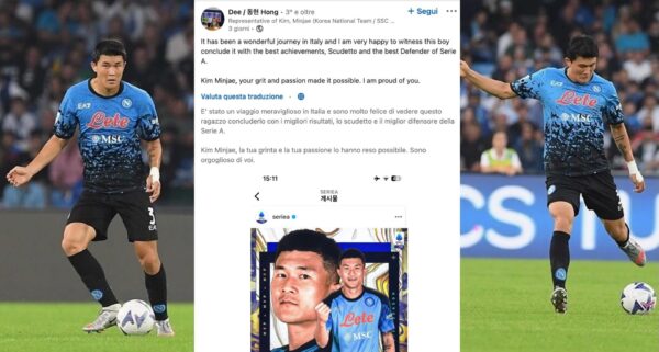 Il post di Dee Hong su Linkedin ha lasciato dubbi sulla permanenza a Napoli di Kim