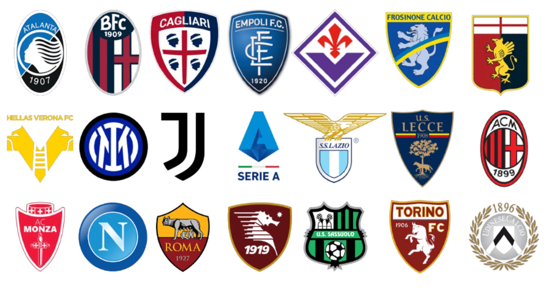 Serie A 2023/2024: ecco chi sono le 20 squadre