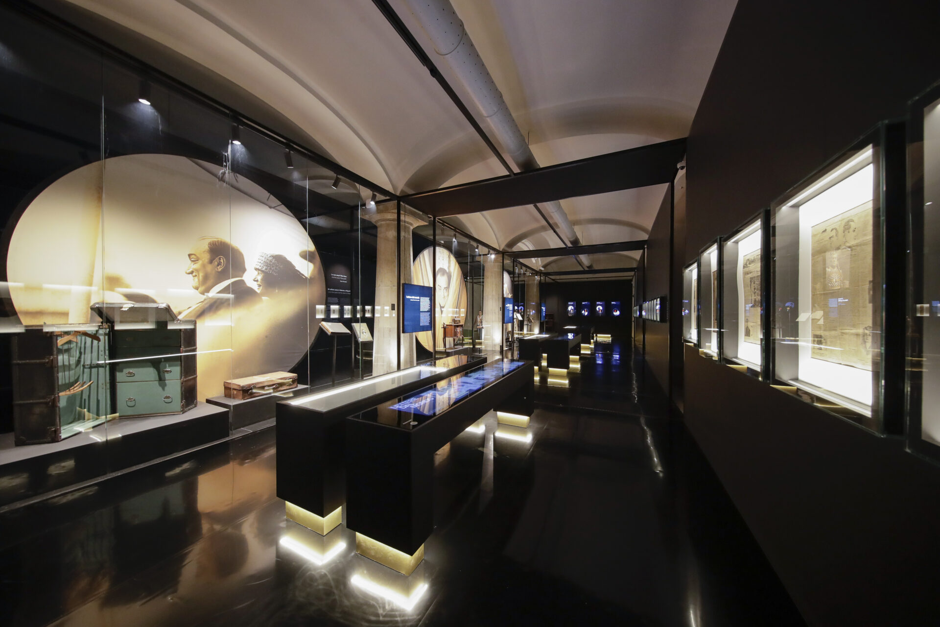 L'allestimento del Museo Enrico Caruso