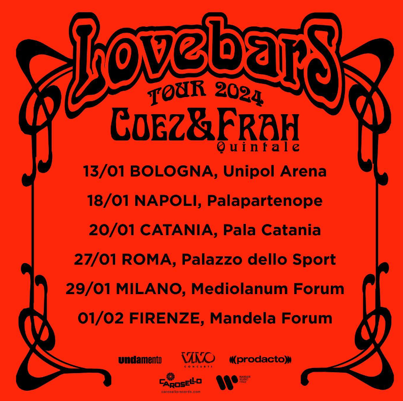 coez frah quintale tour