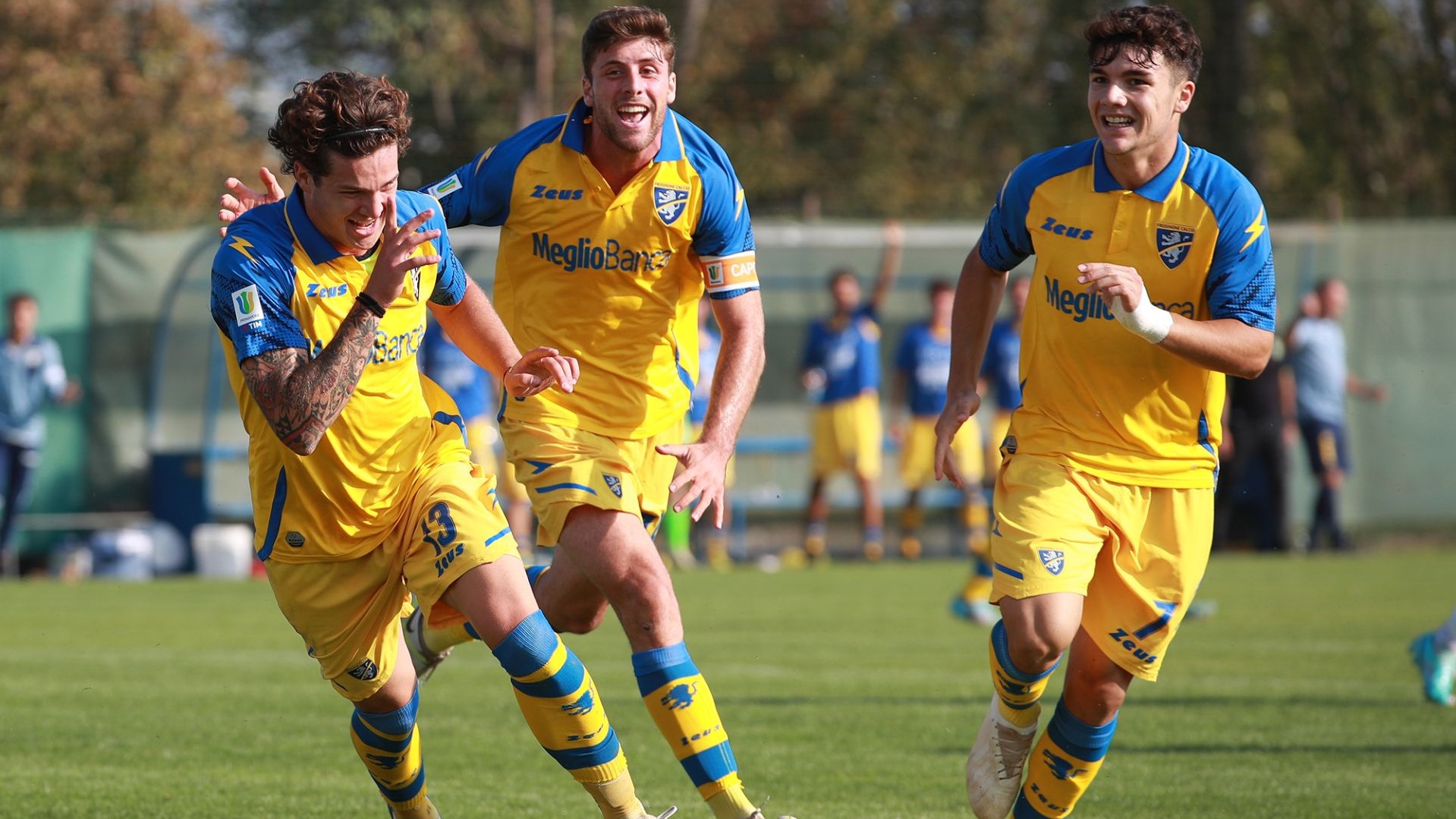 Maestrelli con la maglia del Frosinone
