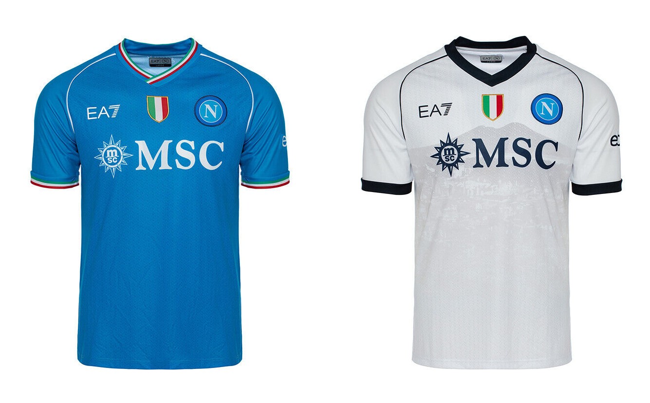 SSC Napoli, replica maglie da gioco 2023/2024 SSC Napoli, replica maglie da gioco 2023/2024